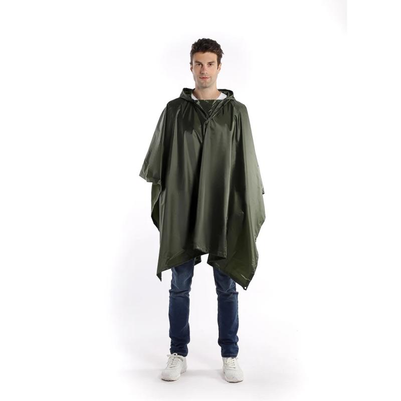 Adults’ Sea To Summit Nylon Tarp Poncho  | Mens  Rain Jackets & Shells Mens Blue