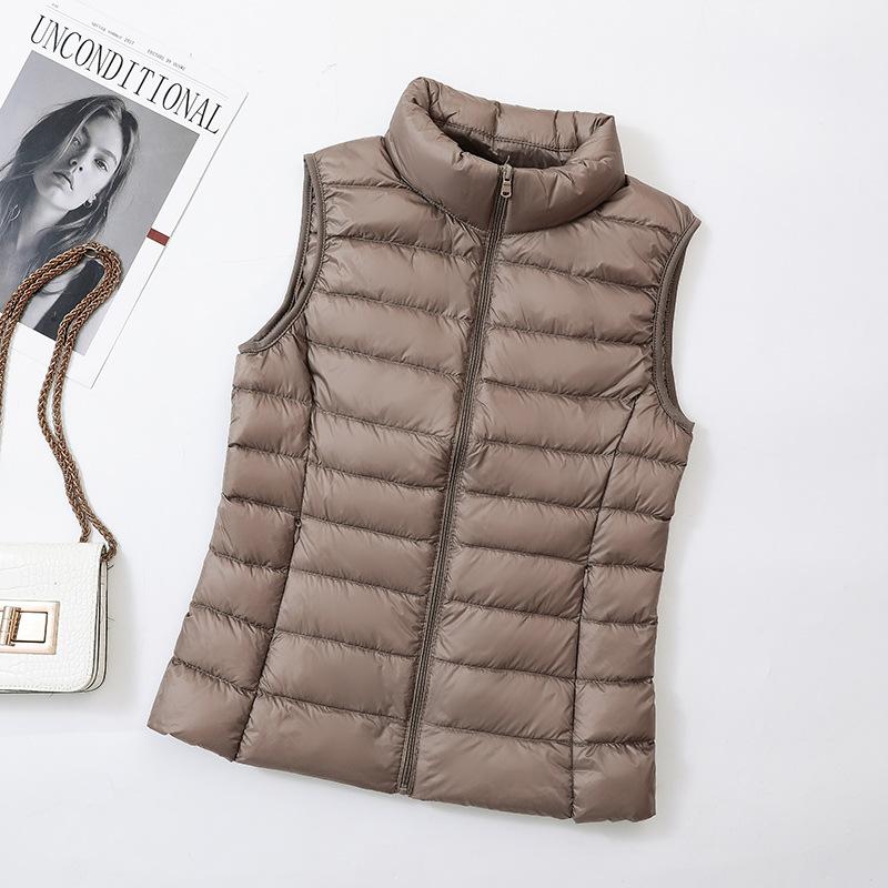 Boundless Down Puffer Vest  | Womens  Vests Outerwear Shore Sand