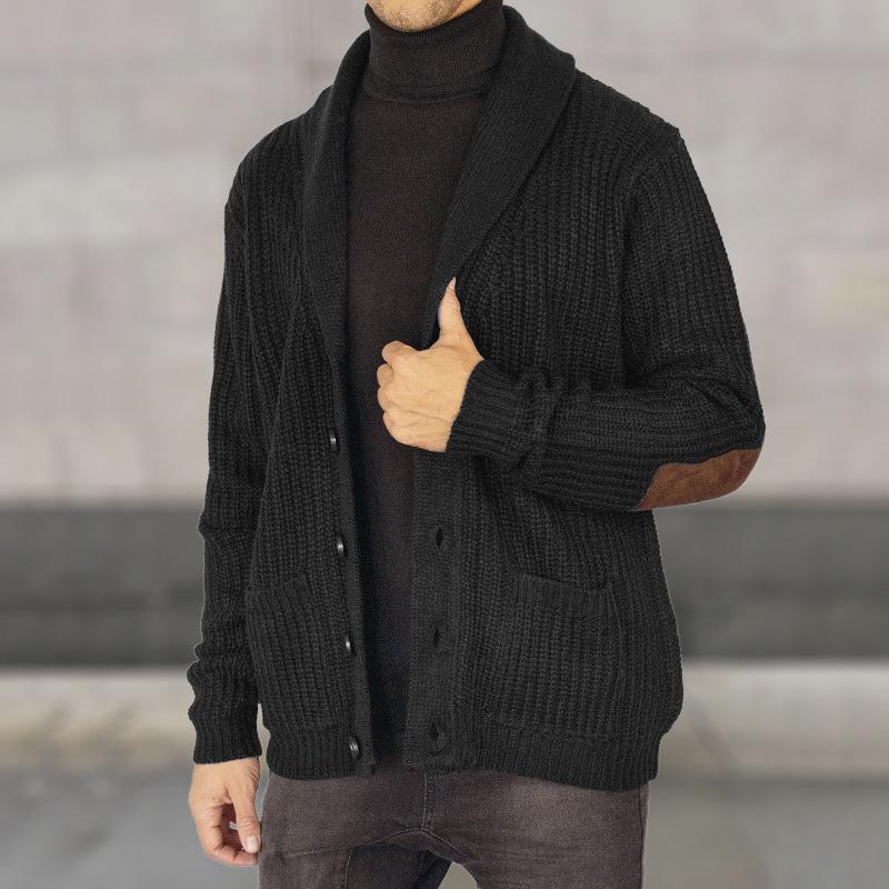 Classic Ragg Wool Sweaters, Cardigan  | Mens  Sweaters Clothing Charcoal