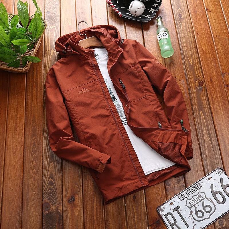 Cresta Stretch Rain Jacket  | Mens  Rain Jackets & Shells Mens Burnt Mahogany