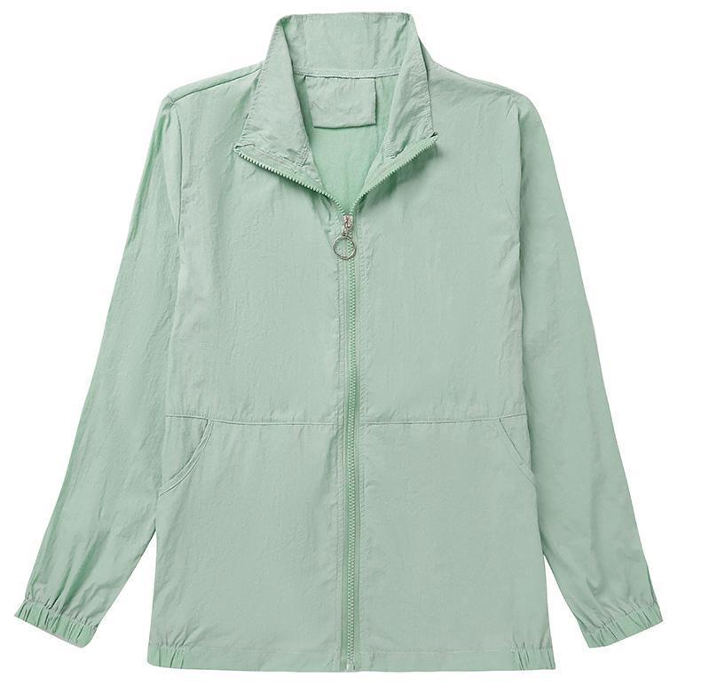 Light And Airy Windbreaker  | Womens  Windbreakers Outerwear Faded Sage