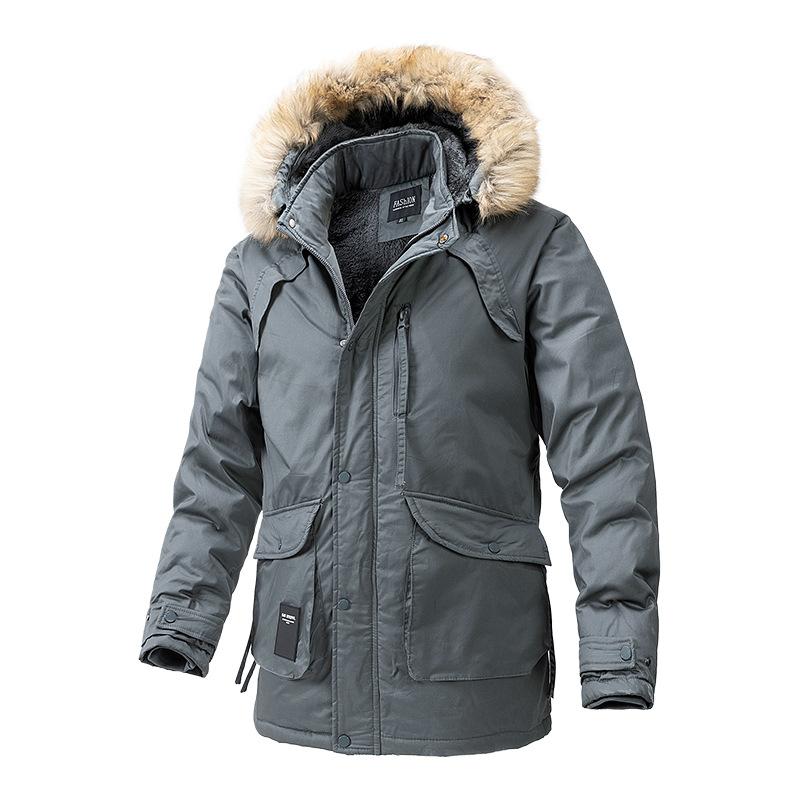 Maine Mountain Parka  | Mens  Insulated Jackets Insulated Jackets Gunmetal Gray