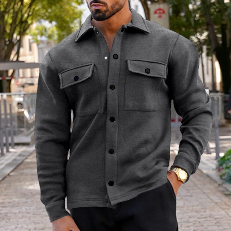 Mariner Fleece Shirt  | Mens  Fleece Clothing Charcoal Heather