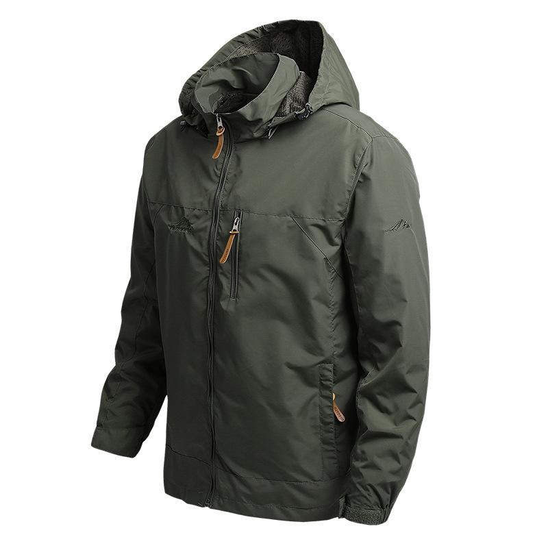 Performance Fleece-Lined Windbreaker Jacket  | Mens  Casual Jackets Casual Jackets Casual Jackets