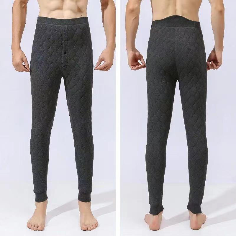 Quilted Lounge Pant  | Mens  Sleepwear Clothing Gray Heather