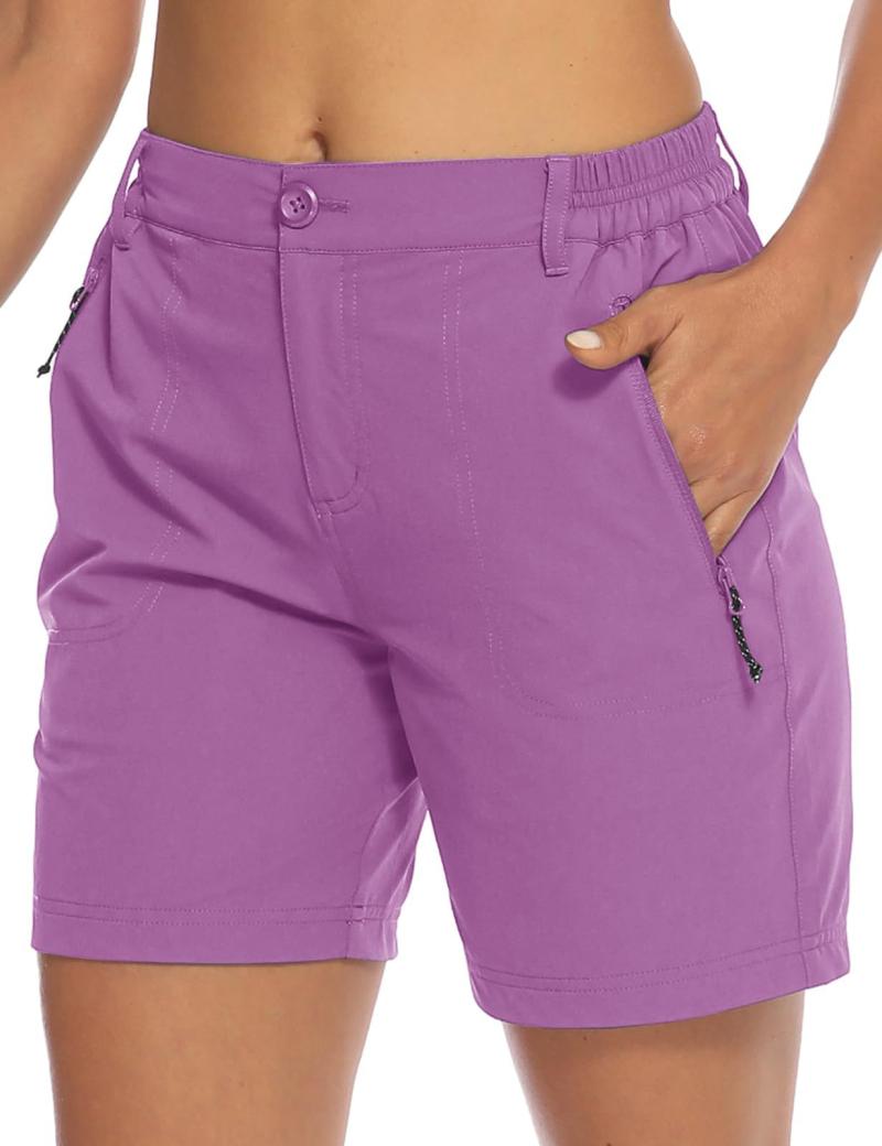 Stretch Upf Shorts, 6"  | Womens  Swimwear Clothing Beach Glass