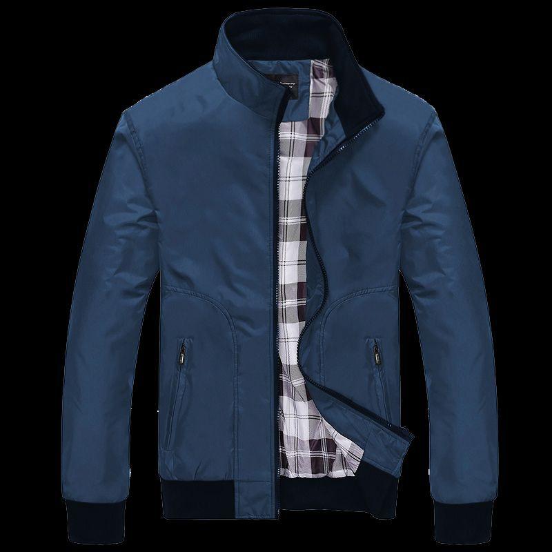 Warm-Up Jacket, Flannel-Lined  | Mens  Insulated Jackets Insulated Jackets Carbon Navy