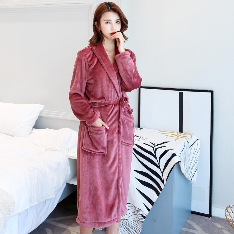 Winter Fleece Robe, Zip-Front  | Womens  Sleepwear Clothing Dark Plum Rose