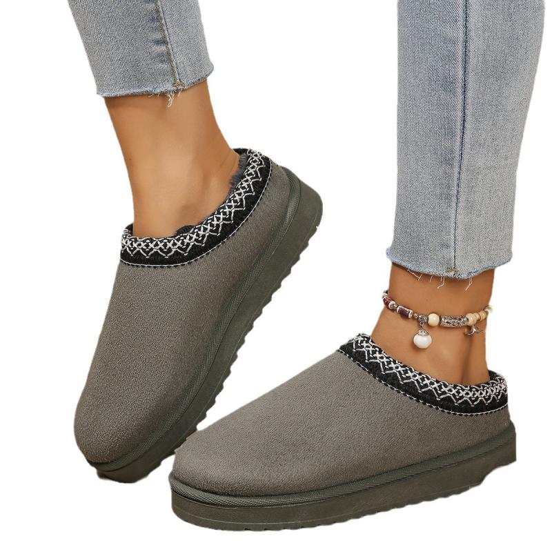 Wool Slipper Clog  | Womens  Slippers Shoes Shale Gray